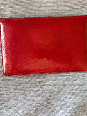 Cacharel Lipstick Red wallet with cardholder