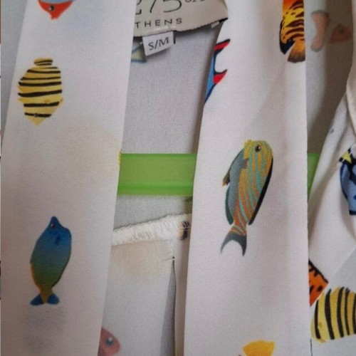 275th Athens shirt dress like new, size S/M, white