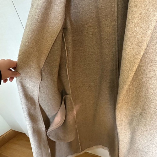 Zara coat like new, beige brown, size XS