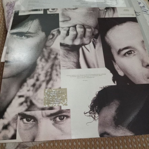 Simple Minds Once Upon a Time vinyl record, Greek edition 1985