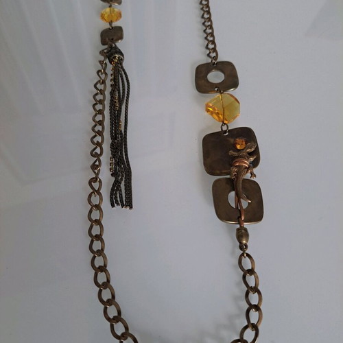 Long necklace used