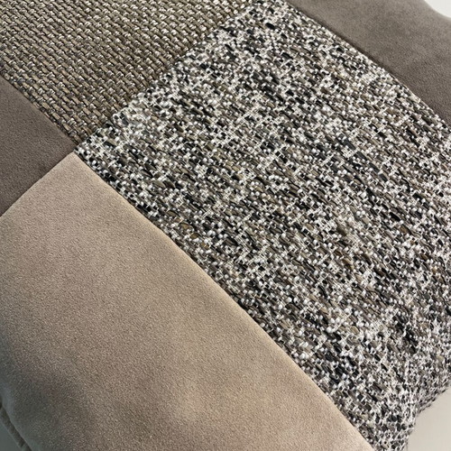 Decorative pillow 40 x 45 cm double-sided patchwork, new