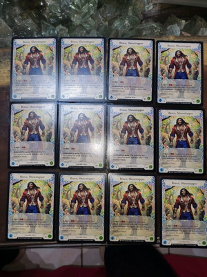 FLESH AND BLOOD TCG Bravo Showstopper μεταχειρισμένο, πακέτο 12 καρτών