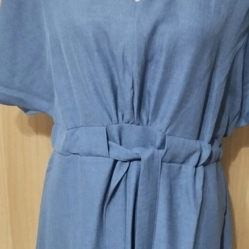 Trendyol blue midi dress size 42 xl used