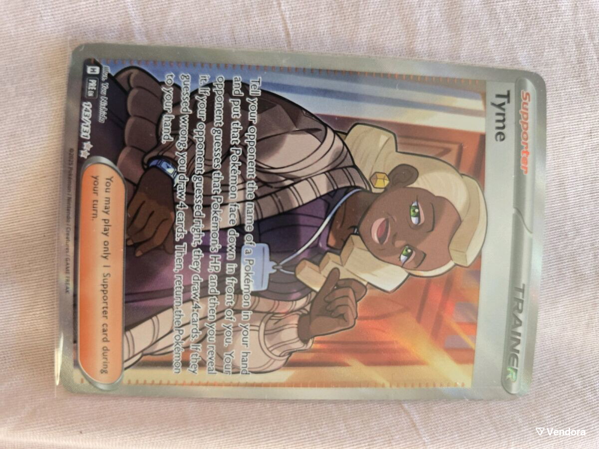 tyme pokemon card TCG: Prismatic Evolutions Tyme | Surging Sparks |