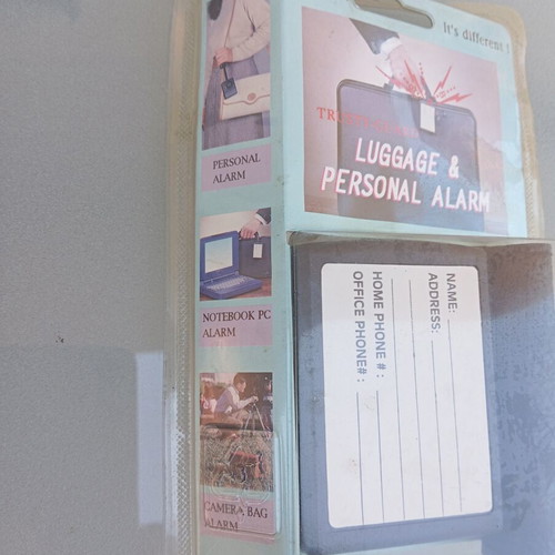 Personal alarm vintage sealed in box, new