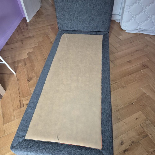 Single bed with headboard used, 2.00 x 90 m