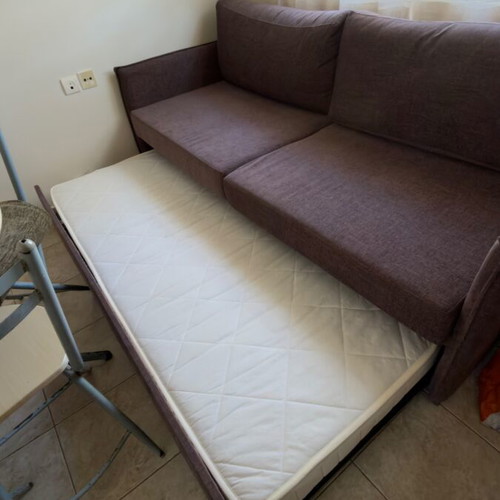 Two-seater sofa bed like new
