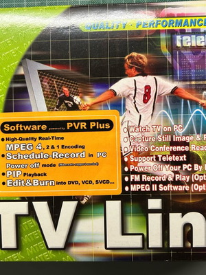 Vintage TV Capture Card PCI καινούργια, στο κουτί