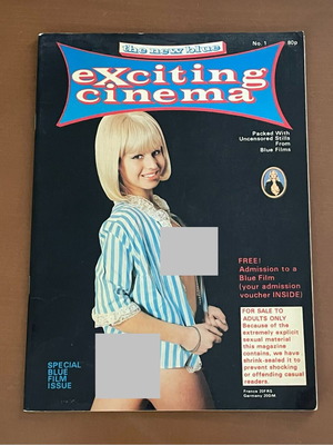 Vintage British erotic magazine, issue 1, 1976