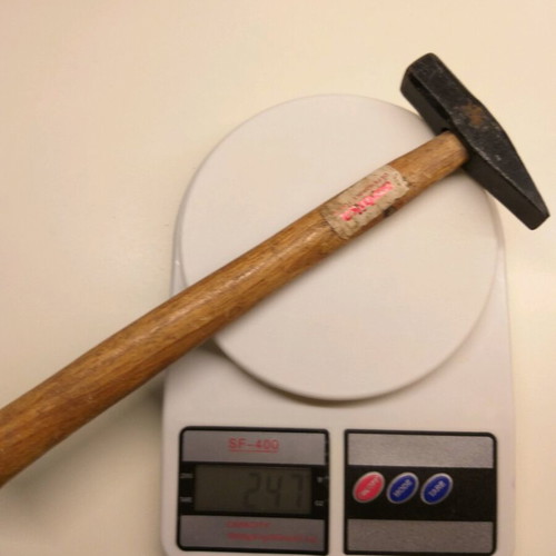 Ambika hammers used, set of 2 with wooden handle