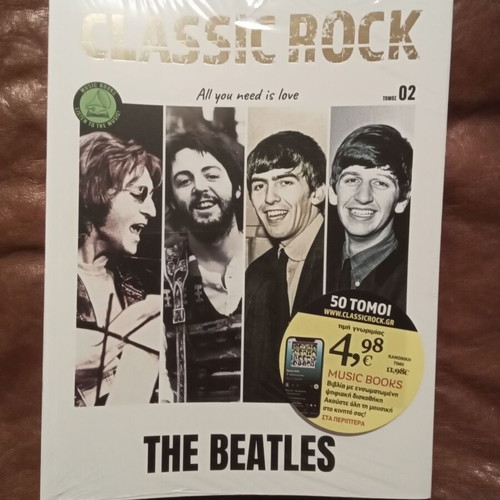 Classic Rock No 2 Beatles book new in shrink wrap
