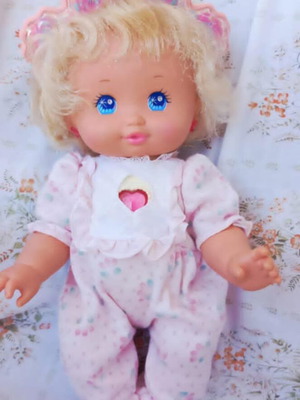 Vintage Mattel Baby Twinkles doll 1989 like new, working