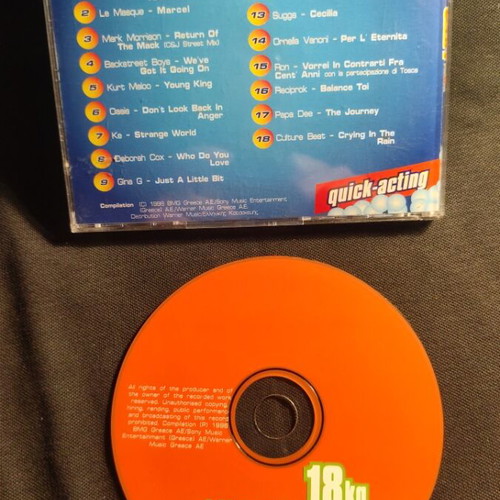18kg eighteen killer grooves CD used