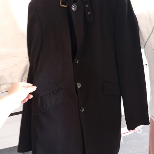Abrand Jeans thin half-coat black, like new, XL