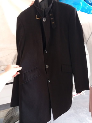 Abrand Jeans thin half-coat black, like new, XL