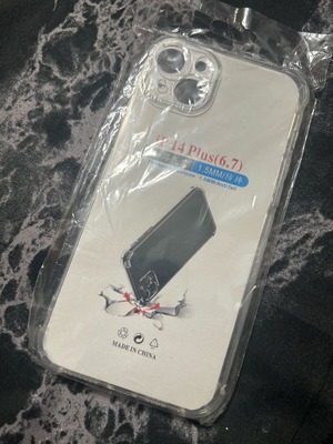 Θήκη κινητού για iPhone 14plus διαφανής καινούργια