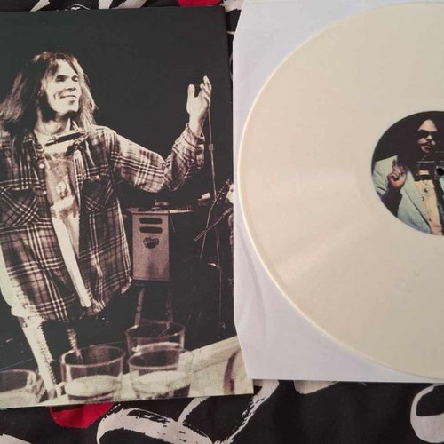 Neil Young Another Number For The Road white vinyl new, rock