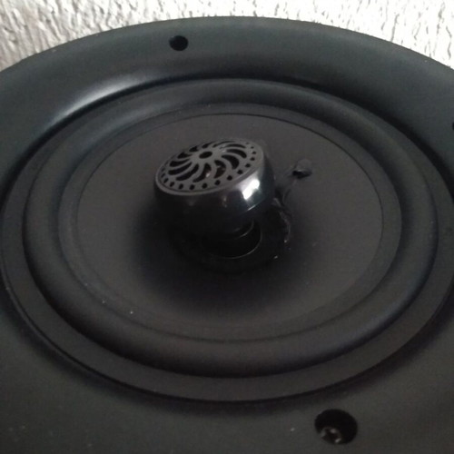 Pair of 2-Way 120W Ceiling Speakers used with Crossover