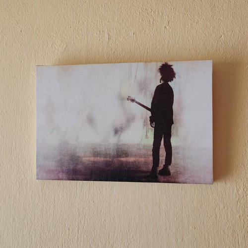 The Cure Boys Don't Cry framed canvas art print like new 45x30 cm