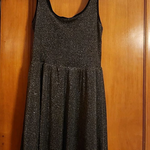 Dress with glitter size M 38 10 with minimal wear