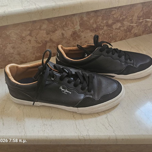 Pepe Jeans Kenton men's sneakers like new, black, size 45