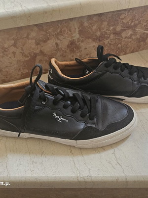 Pepe Jeans Kenton men's sneakers like new, black, size 45