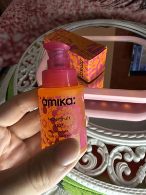 Amika! Superfruit Star ελαφρύ λάδι styling για τα μαλλιά