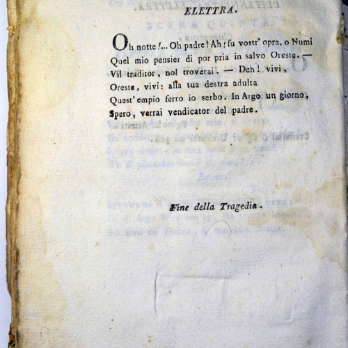 Tragedie Di Vittorio Alfieri Da Asti Volume Two used