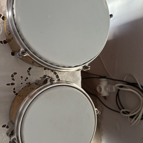 Premier Bongos 6” and 8” Gold Sparkle like new