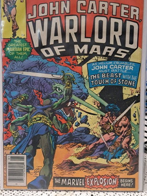 John Carter Warlord of Mars used Marvel Comics