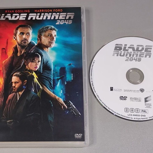 Blade Runner 2049 DVD like new, Greek edition with subtitles