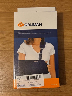 Orliman C-42A 3180 adjustable arm sling in blue color new