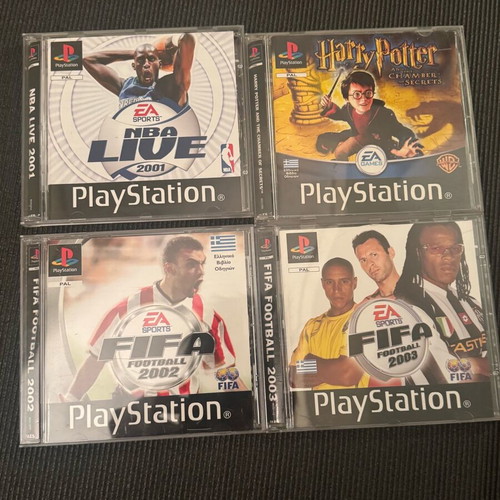 PS1 games pack of 4 like new