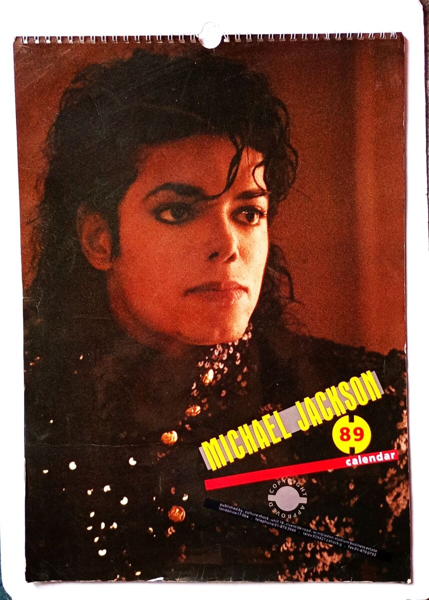 Michael Jackson 1989 calendar rare,… - € 30,00 - Vendora.cy