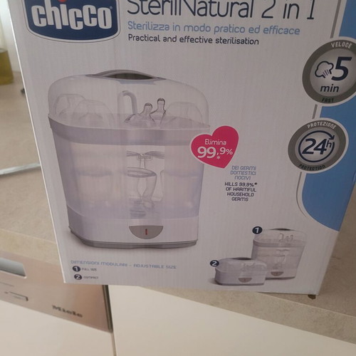Chicco SterilNatural 2 in 1 Steam Sterilizer like new