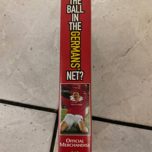 Manchester United 1999 VHS used, authentic Solskjaer boutique