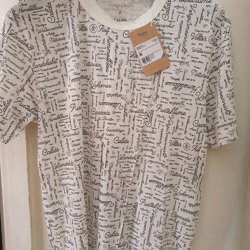 Viktor & Rolf men's T-shirt new, white, size M