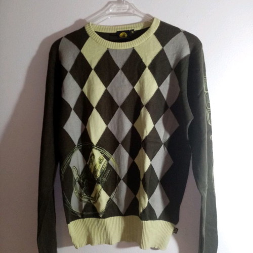 BodyGlove men's sweater used, size M, green