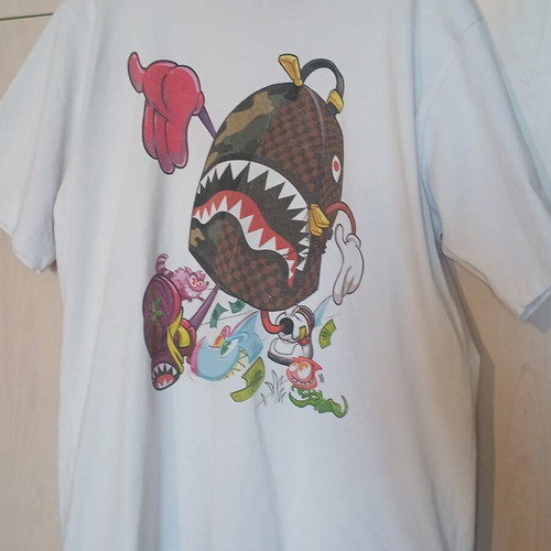Sprayground short-sleeve t-shirt for 16 years old, like new, white