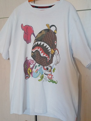 Sprayground short-sleeve t-shirt for 16 years old, like new, white