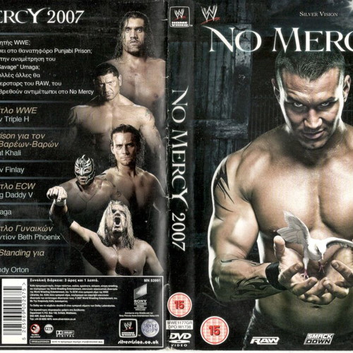 World Wrestling: No Mercy 2007 DVD used