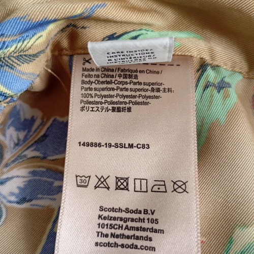 Scotch & Soda women's pants S/M, multicolored floral