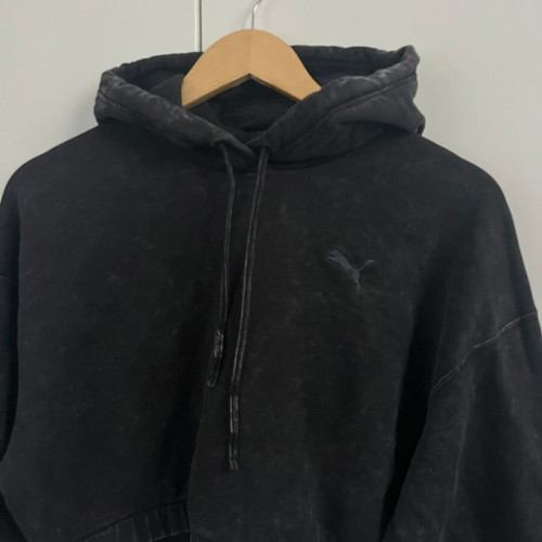 Puma Cropped Women Sweatshirt like new, black, size M