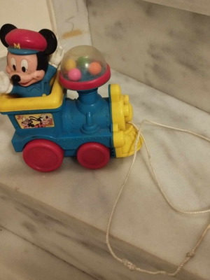 Τρενάκι Disney με τον Μίκυ μεταχειρισμένο, μεγάλο, λειτουργικό