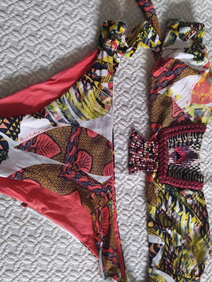 Miss Bikini swimsuit like new, multicolor, size S