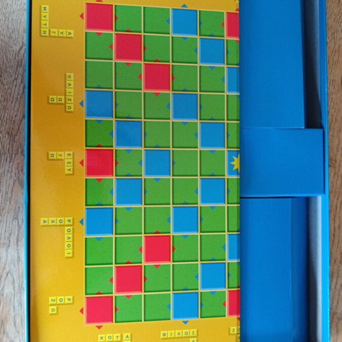 Scrabble Junior board game used in good condition