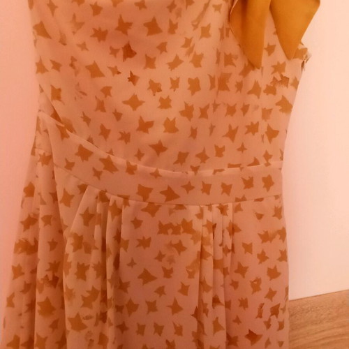 Denny Rose mini dress with one shoulder balloon style like new