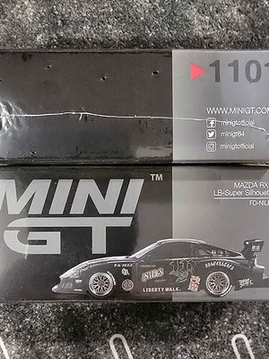 Mini GT Mazda Rx-7 Lb-Super Silhouette Fd-Niles καινούργιο 1/64