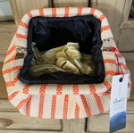Axel hand bag new, orange fabric
